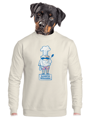 unisex mikina bez kapucne