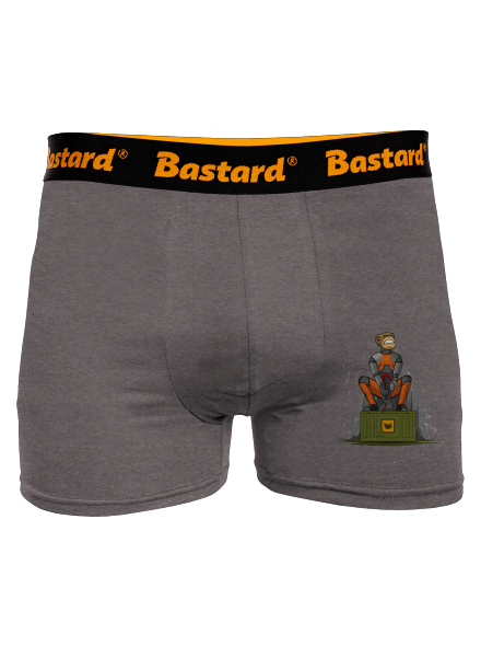 Ape-Life boxerky Gray Melange