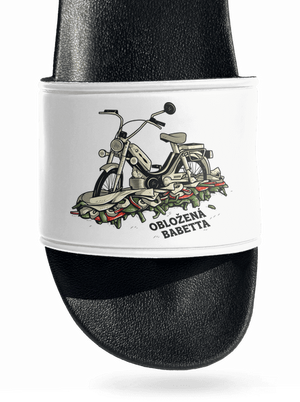 Obložená Babetta šľapky White