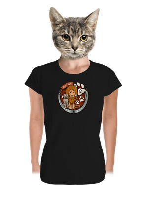 Psí horoskop: Lev dámske tričko prémium Black