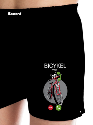Bicykel volá pánske trenky Black