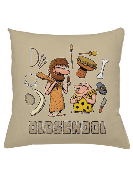 Oldschool vankúš Beige