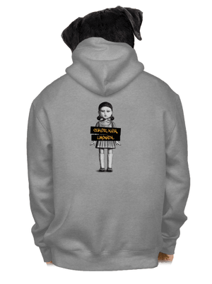 Cukor, káva, limonáda pánska mikina na zips Light Melange