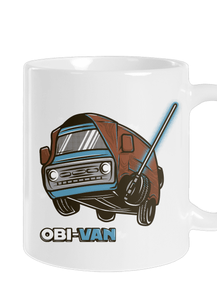 Obi Van klasický hrnček White