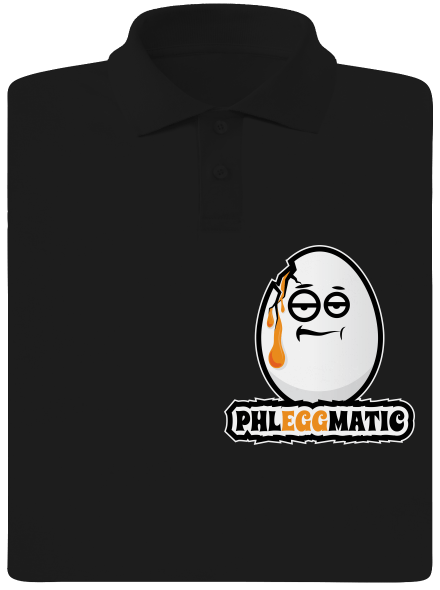 Phleggmatic pánska polokošeľa Black