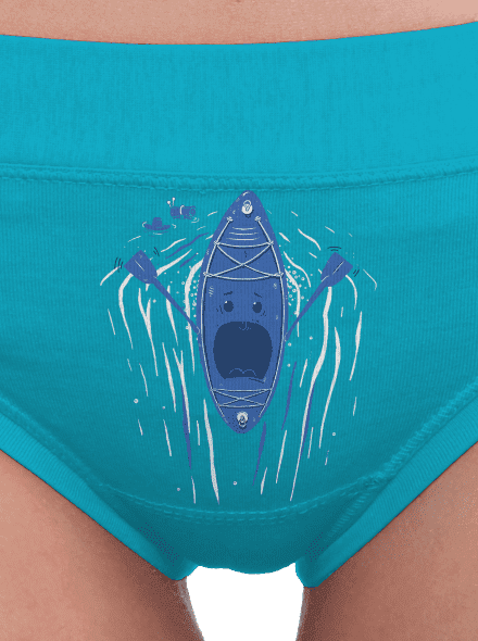 Ahhhh! dámske nohavičky Turquoise