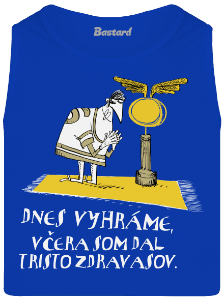 Dnes vyhráme pánske tielko Royal Blue