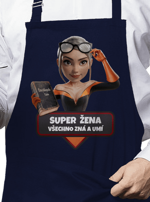 Super mama zástera Navy