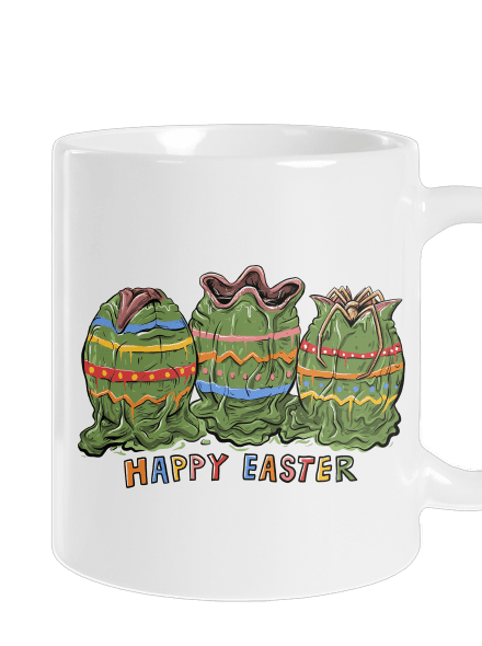 Happy Easter klasický hrnček White
