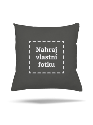 Vlastná potlač vankúš Gray Pol