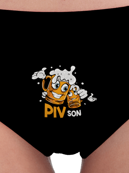 Pivson dámske nohavičky Black