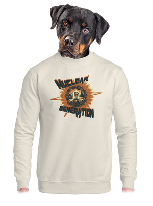 unisex mikina bez kapucne