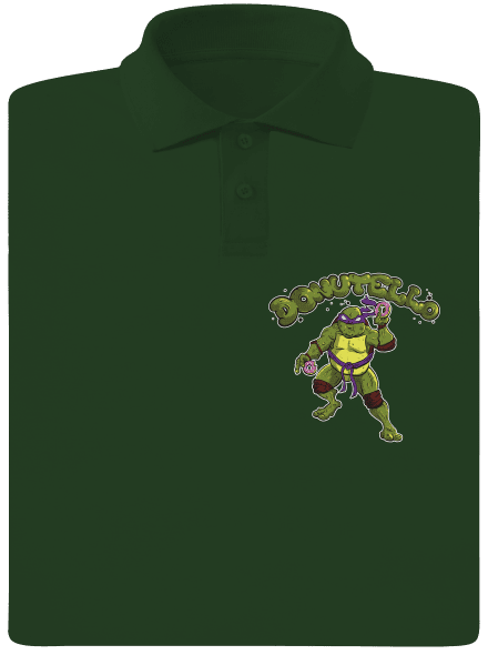 Donutello pánska polokošeľa Bottle Green Mal
