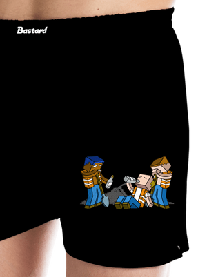 Real Minecraft pánske trenky Black