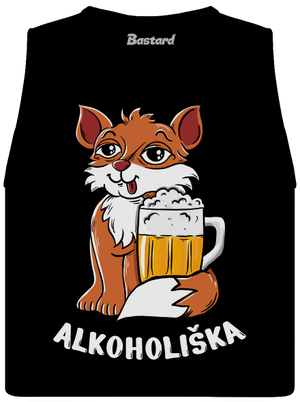  dámske tielko voľné Black