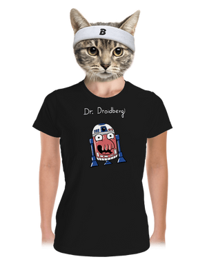 Dr. Droidberg dámske športové tričko Black