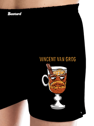 Vincent van Grog pánske trenky Black