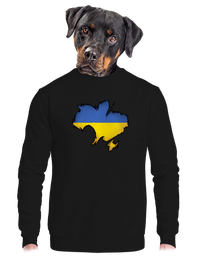 unisex mikina bez kapucne