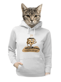 dámska mikina klokanka