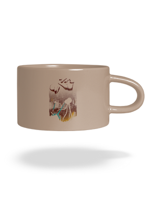 In Gods Hands hrnček makronka Brown Macaron