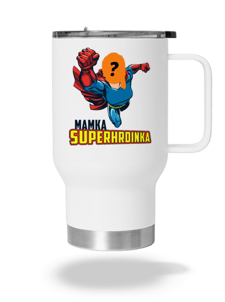 Mamka superhrdinka termohrnček White