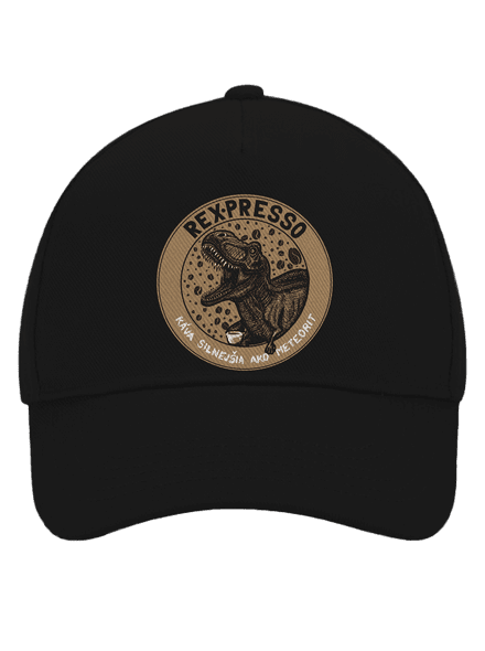 Rex-presso šiltovka baseballka Black