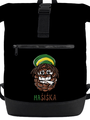 Hašiška batoh Black