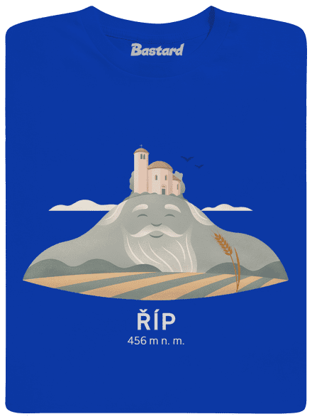 Říp s osobnosťou detské tričko Royal Blue