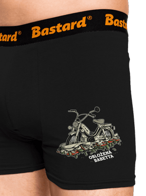 Obložená Babetta boxerky Black