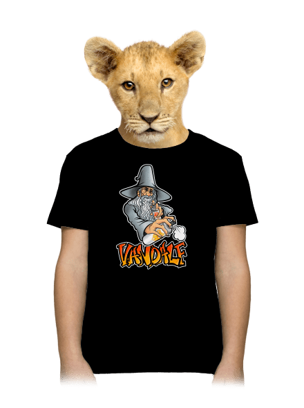 Vandalf detské tričko Black