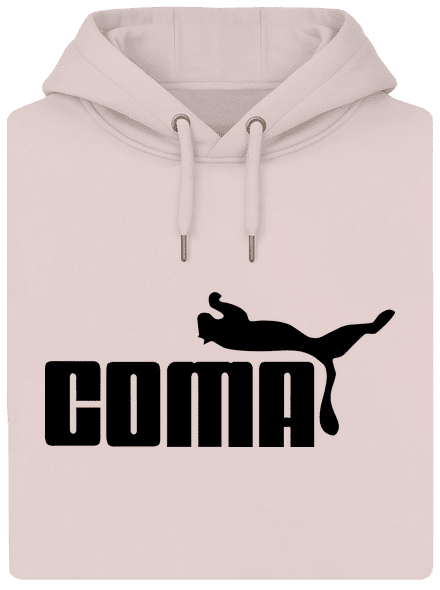 Coma unisex mikina premium Rose Chalk