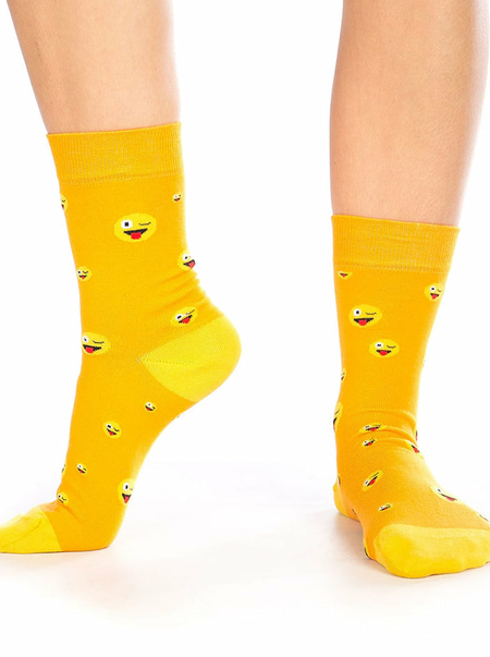 Smajlík vyplazený ponožky