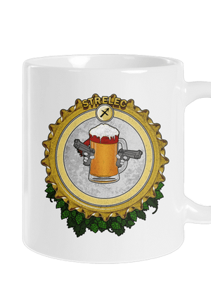 Pivný horoskop: Strelec klasický hrnček White