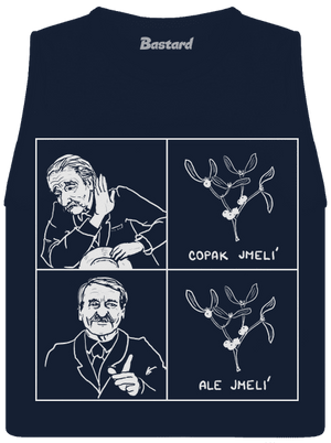 Cimrman: Copak jmelí dámske tielko voľné Navy