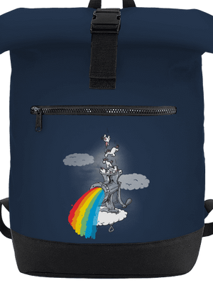 Ako vzniká dúha batoh French Navy