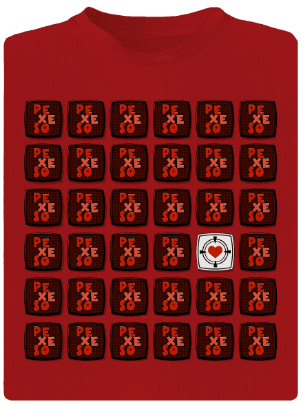 Pexeso pánske športové tričko Red Mal