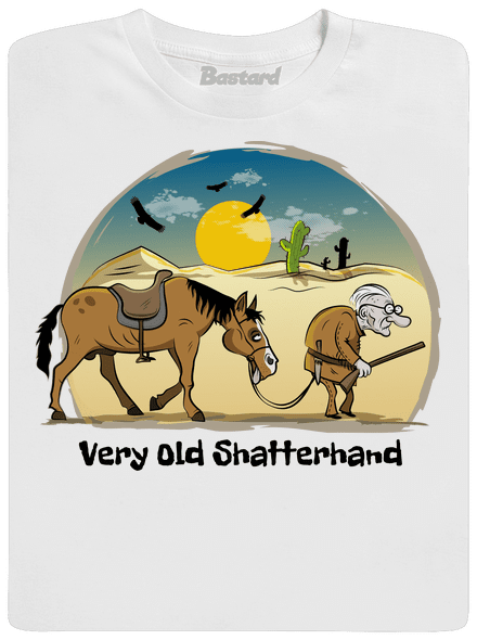 Very Old Shatterhand pánske dlhý rukáv White