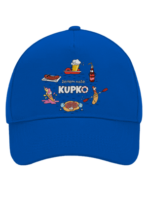 Slovenské kupko šiltovka baseballka Bright Royal