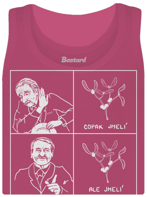 Cimrman: Copak jmelí dámske tielko klasické Magenta