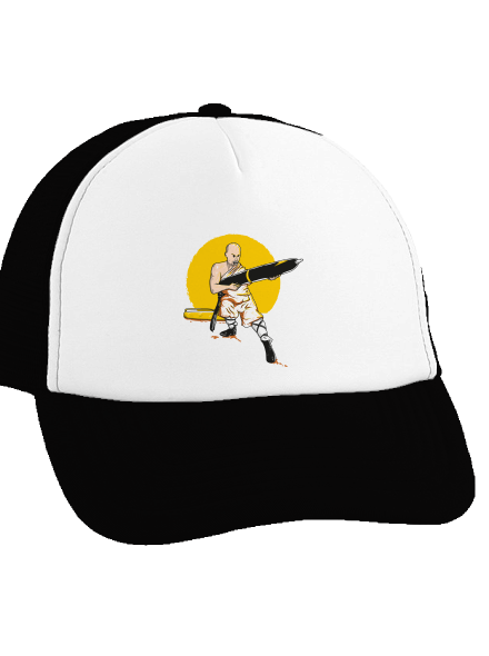 Čína šiltovka truckerka Black cap