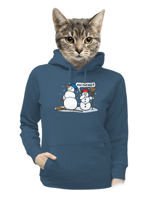 dámska mikina klokanka