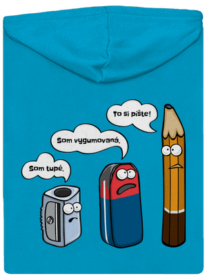 To si pište dámska mikina na zips Blue Atol