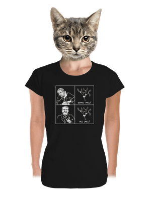 Cimrman: Copak jmelí dámske tričko prémium Black