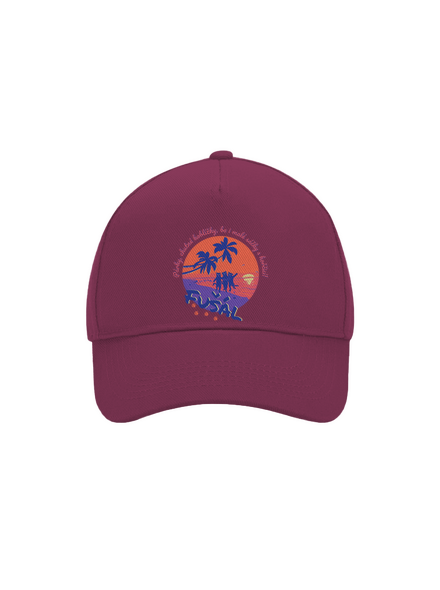 Fušál šiltovka baseballka Burgundy