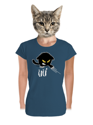 Čičina dámske tričko prémium Petrol Blue