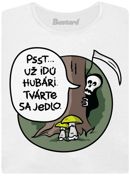 Muchotrávky zelené dámske tričko White