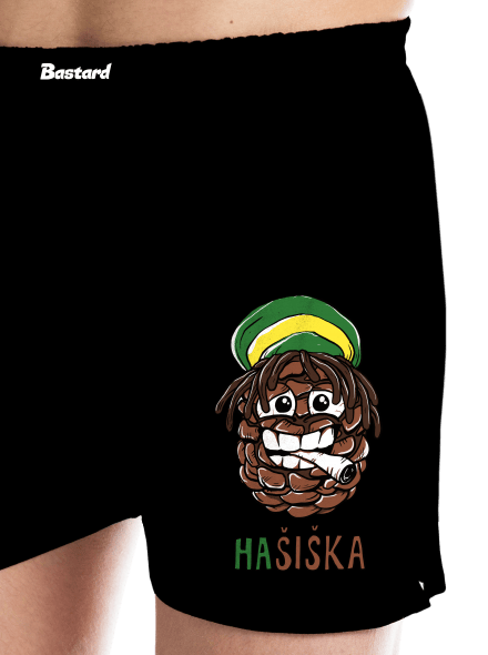 Hašiška pánske trenky Black
