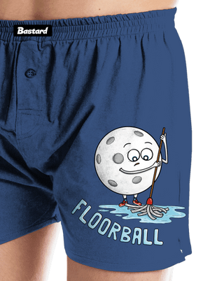 Floorball pánske trenky Blue