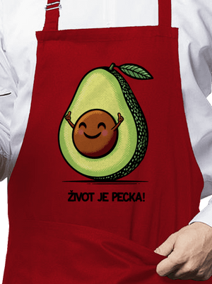 Život je pecka zástera Red
