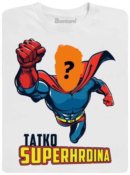 Tatko superhrdina detské tričko White